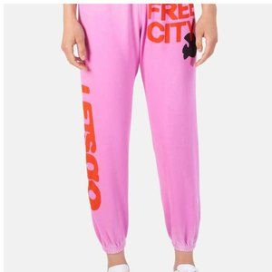 freecity LETSGO supervintage og pinkgumm sweatpants